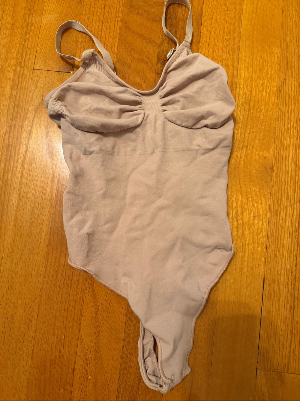SKIMS Kids One-Piece Bodysuit in Light Beige